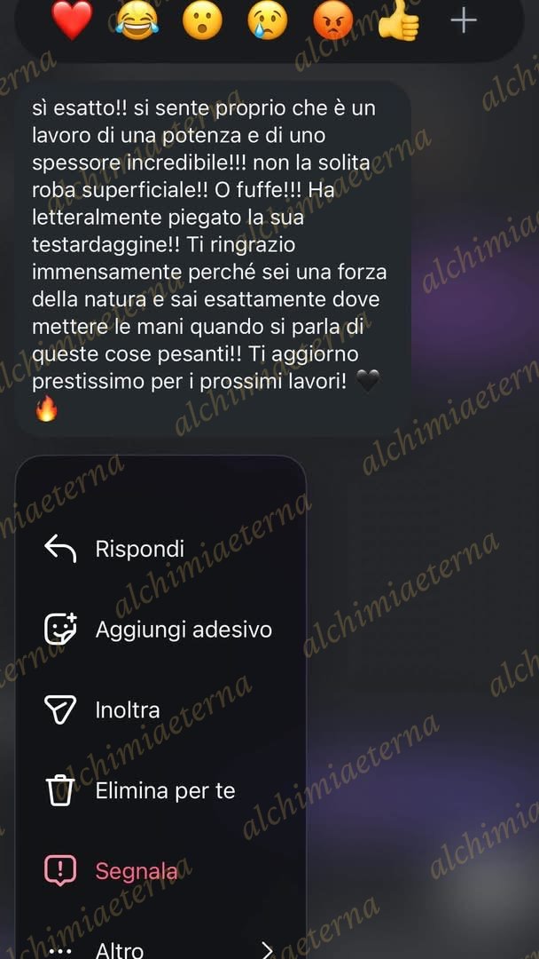 Schermata del riscontro di un cliente 14