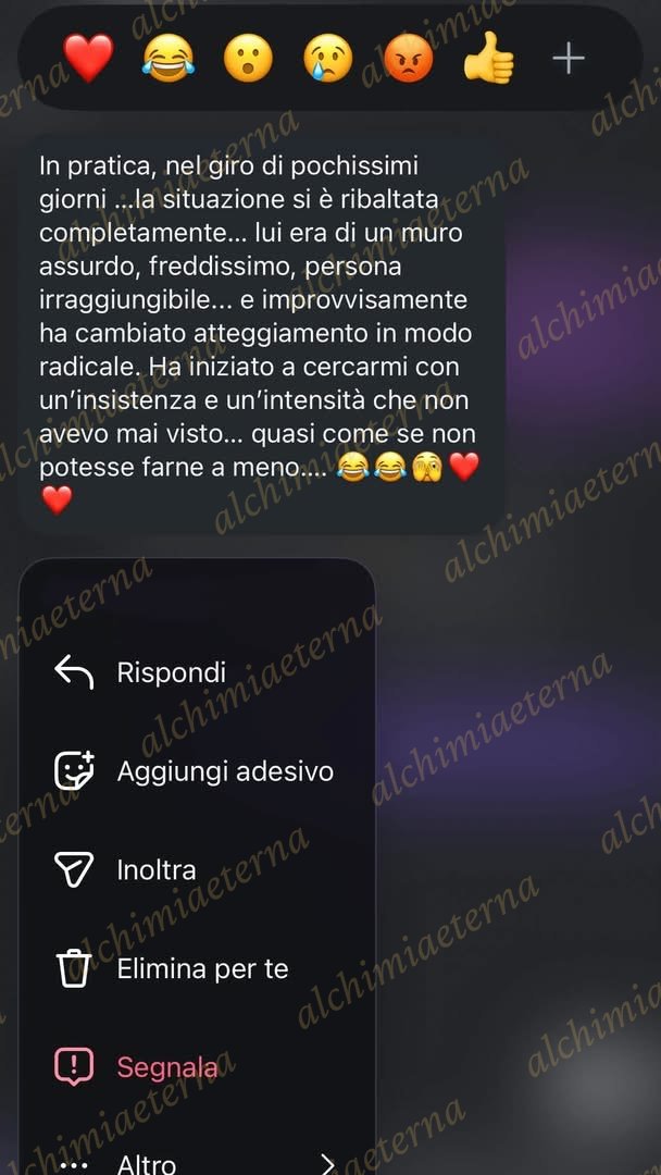 Schermata del riscontro di un cliente 13